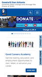 Mobile Screenshot of goodwillsa.org